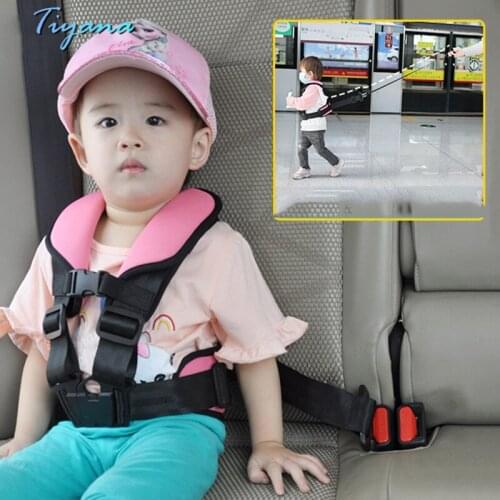 Baby Car Seat Vest Cover Isofix Seat Belt Portable Folding Adjustable Child Safety Memory Foam Headrest Car Pillow Decoration 55