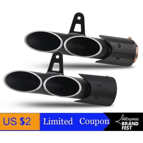 Motorcycle Exhaust Pipe Muffler for mt09 nmax rx 570 z900 yamaha mt 07 cb650r honda cb 550 ktm exc kawasaki zx6r 2005 2006 R6