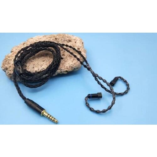 Diy earphone upgrade cable 16 share ue900 se535 MMCX IM50 IE80 0.78mm 2pin 0.75mm TF10 A2DC