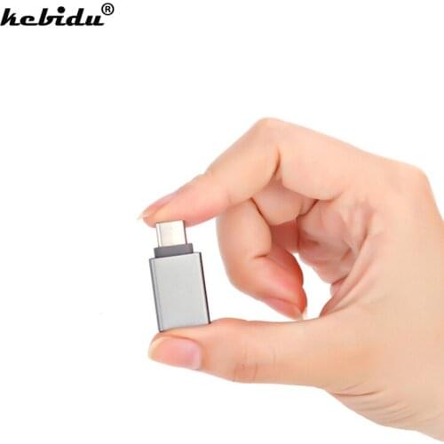 Kebidu Newest USB 3.0 Type C Adapter Male to Female OTG Adapter Converter for Nexus 5X 6P For Macbook for Nokia N1