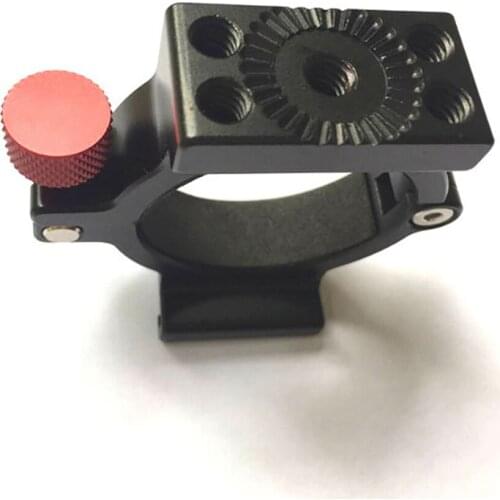 Ring Clamp Compatible With Fill Light Phone Extension Bracket Monitor for Zhiyun Smooth 4 Gimbal Stabilizer Aluminum Alloy
