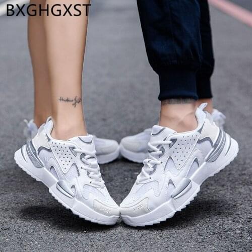 White Sneakers Mens Trainers Men Casual Shoes Brand Breathable Sneakers Running Shoes Men Sneakers Fashion Shoes Tenis Masculino