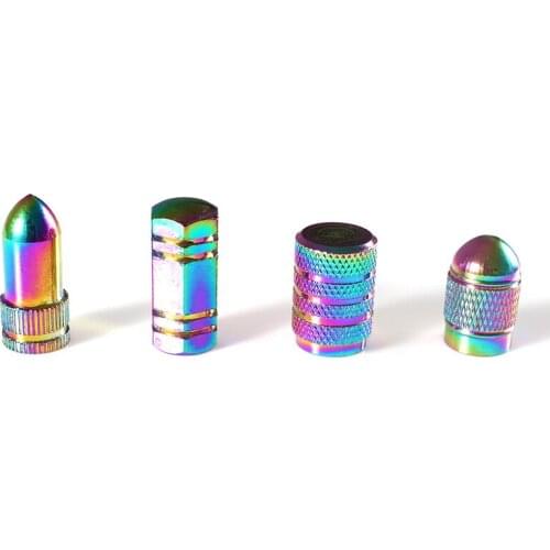 Bicycle Valve Cap Aluminum Bicycle Valve Cap High Pressure Spikes Tire Valve Dust Cover MTB Bike Bicycle Accessories