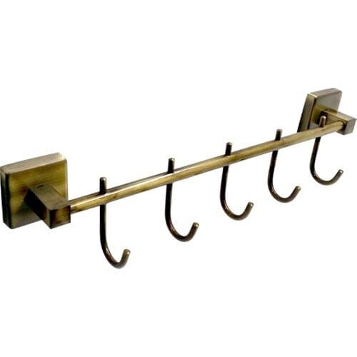 Aksu Fives Hook Robe Hook/Antique