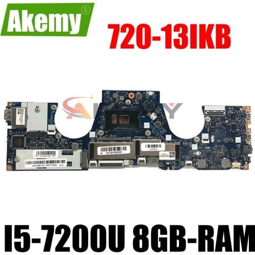 LA-E551P Laptop motherboard for Lenovo YOGA 720-13IKB Original mainboard with CPU I5-7200U 8GB-RAM 100% Fully Tested