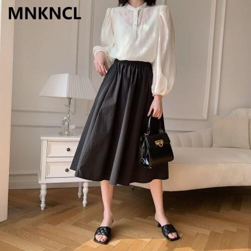 Женские юбки с высокой талией MNKNCL China At AliExpress