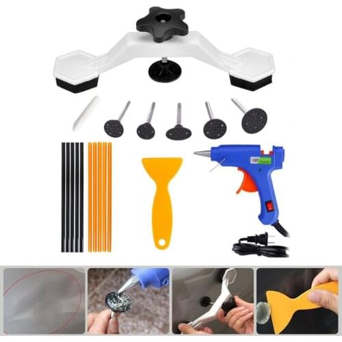 Dent Remover Bridge Dent Repair Tools Kit Paintless Removal Dent Repair Puller Pulling Auto Body Motorcycle Washing Machine