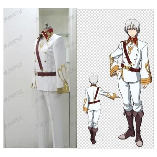 Package mail Valvrave The Liberator L-elf Karlstein Agent Dorssian Military Cosplay Costume