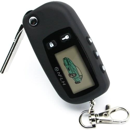 Engine Starter TW9030 Lcd remote uncut blade fob Keychain For Tomahawk TW 9030 Two way car remote controller TW9030 auto alarm