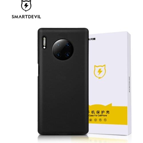 SmartDevil mobile phone case for Huawei Mate 30 Mate 30 Por liquid silicone 5g protective shell cover original