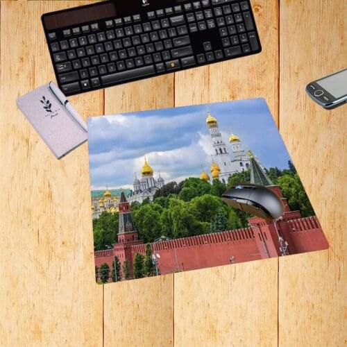Mairuige High Quality Desk Mouse Pad Russia Moscow Kremlin Palace Game Keyboard Small Size 22X18/25X20/25X29