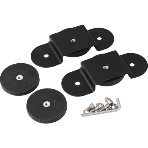 2pcs Magnetic Mount Bracket Holder Base Roof LED Light Bar For Car SUV