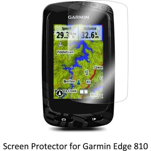 3* Clear LCD PET Film Anti-Scratch Screen Protector Cover for Cycling Training GPS Garmin Edge 810 Edge810