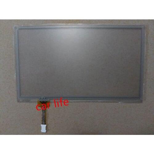 6.5 inch 10 pin glass touch Screen panel Digitizer Lens for RNS315 CN Volkswage Tiguan DVD Player gps navigation C065GW03 V3 LCD