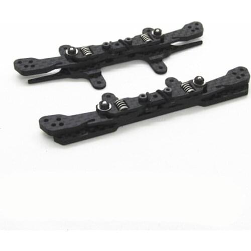 94697/95257 Tamiya Mini 4WD Car 3mm Carbon Fiber Faucet Pteris Transfer Straight Spring Front Rear Bracket Reinforcing Plate