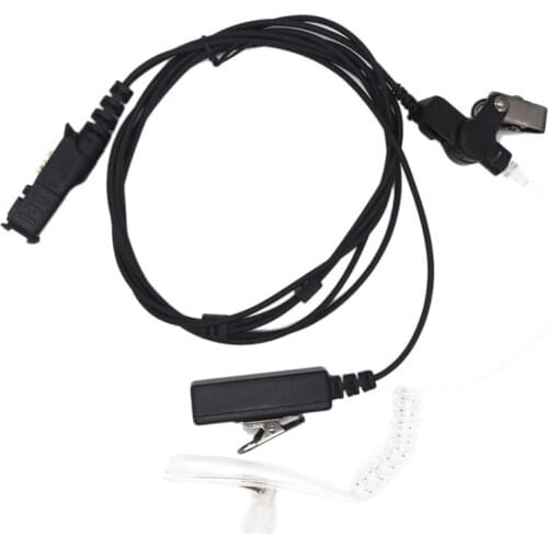 Walkie Talkie Air Acoustic Tube PPT Headset Earpiece for Motorola Xir P6600 P6620 XPR3300 XPR3500 MTP3250