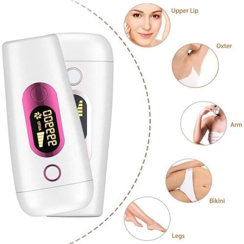 Laser Permanent Hair Removal Machine for Women 999,999 Flashes IPL Portable Hair Remover Epilator on Armpit, Leg, Face, Bikini