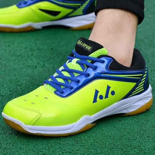 2020 Spring Men Women Badminton Shoes Anti-Slippery Training Professional Sneakers Male Big Size 36-45 Sport Badminton Shoes