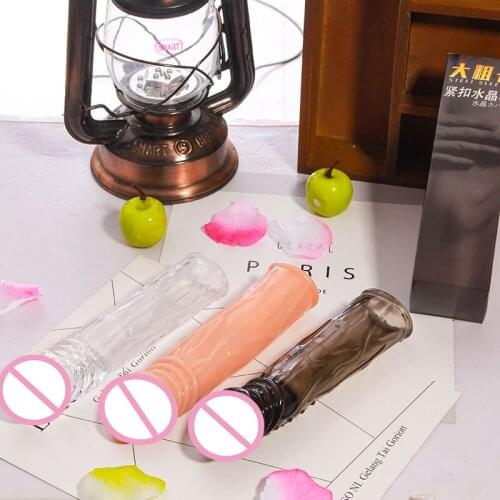 Wolf Teeth Set Toy Men Lengthened Thickened Fun Set Lengthened 4-7cm Large Penis Set Adult Products Male Enlargement Big Penis