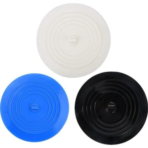 New 6 Inch Large Silicone Tub Stopper Bathtub Stopper Drain Plug Sinks Hair Stopper Flat Cover Bathroom Accessories