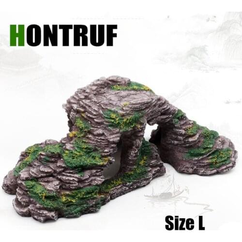 Turtles platform tortoise platform lizard reptile shelter fish shrimp crab shelter aquarium fish tank turtle tank decorations