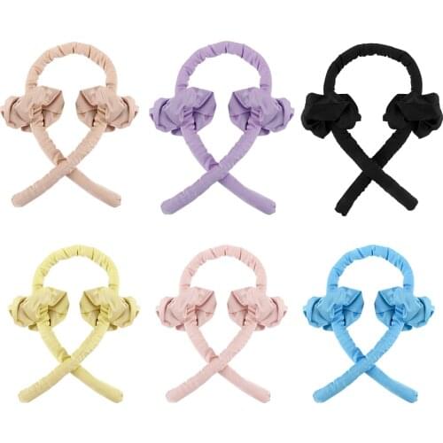 Hair Curler Rod Foam Curling Headband Heatless Hairstyle Curling Iron Roller Hair Curlers DIY Hair Styling Tools