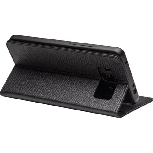 QIALINO Genuine Leather Back Cover for Huawei Mate 10 Fashion Ultra Thin Luxury Stents Card Slot Phone Flip Case for Mate10 pro