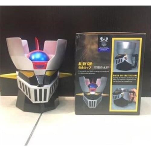 Ready Player One Creative MAZINGER Z Transformation Robot 420ml PC + Stainless Steel Mugs Cup Office Water Cup