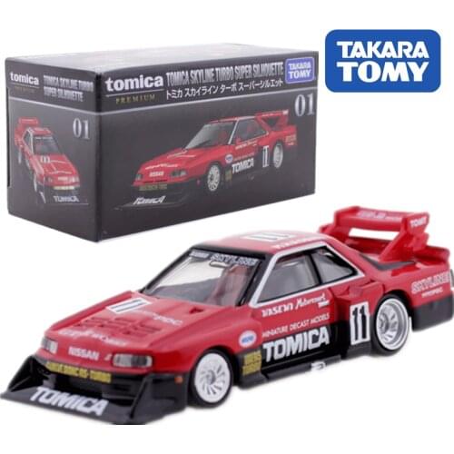 Takara Tomy Tomica Skyline Turbo Super Silhouette Car No. 01 Diecast Hot Pop Magic Funny Miniature Baby Toys For Children