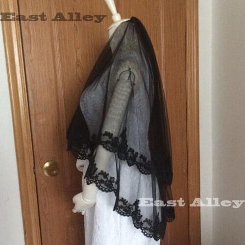 Veu De Noiva Elegant 2 Layer Vail Lace Edge Wedding Bridal Bride Elbow Veil With Comb Velos De Novia