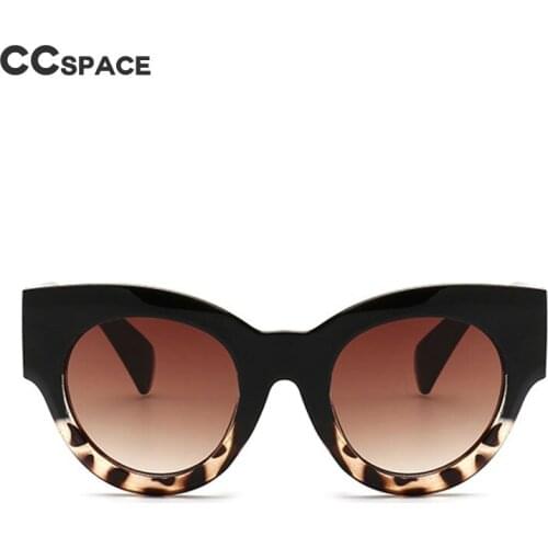 49402 Retro Oversized Cat Eye Sunglasses Men Women Fashion Shades UV400 Vintage Glasses