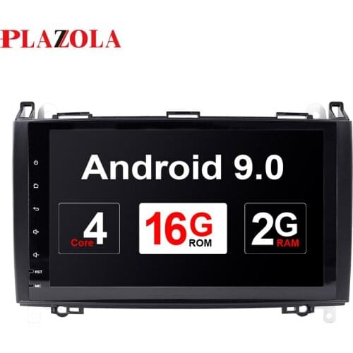 2 Din Android 9.0 Car Multimedia Player For Mercedes Sprinter Vito W639 W245 Viano Benz B200 W169 B170 W209 Radio GPS Navi DSP