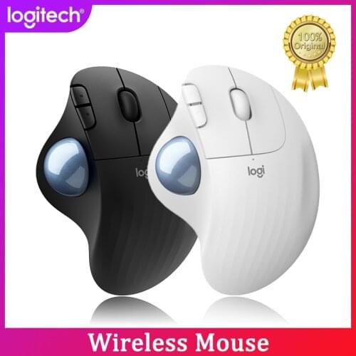 Logitech M575 ERGO wireless trackball Mouse Cross-screen transmission Suitable for professional drawing CAD precise drawing PS