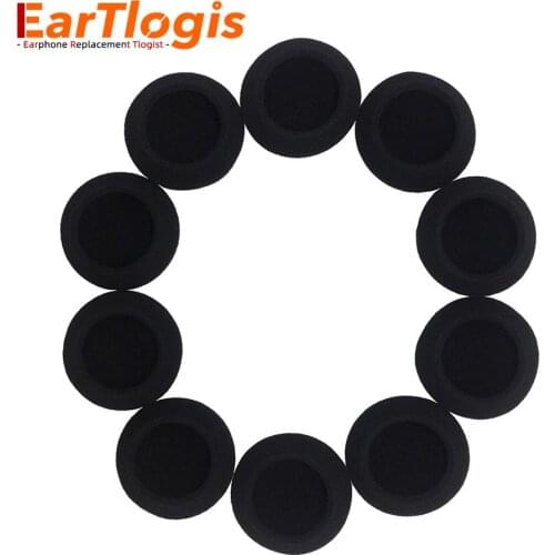 EarTlogis Sponge Replacement Ear Pads for Jabra BIZ 2300 Mono, NC Headset Parts Foam Cover Earbud Tip Pillow