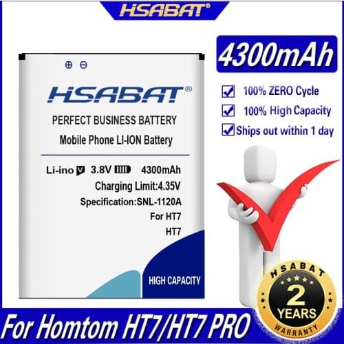 HSABAT 4300mAh Battery for Homtom HT7 for Homtom HT7 PRO
