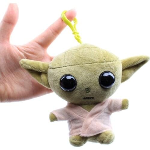 Disney Pendant Yoda Baby Plush Pendant Toy Master Yoda Doll Anime Plush Party Decoration Birthday Gift for Kids Men Women