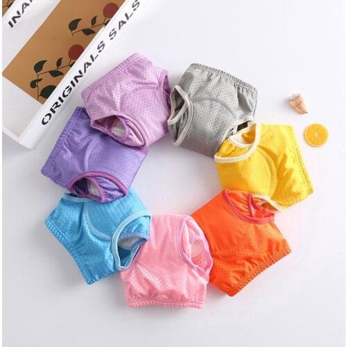 Reusable Nappies Infants Training Panties Leakproof Baby Diaper Pants Washable Training Pants Diaper for Children Nappy Changing