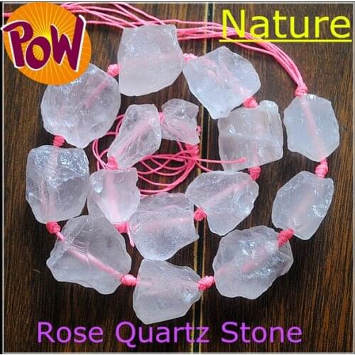 Nature Rough Rosee Quartz Citrinee White Crystal Lapis Lazuli Amethyste Strand Nature Semi Precious Stone 1 Strand Size 25-35mm