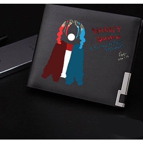 New Style Money Bag Anime Printed Pu Leather Short Wallet Purse ID Card Holder Gift for Teens Men Women 2020