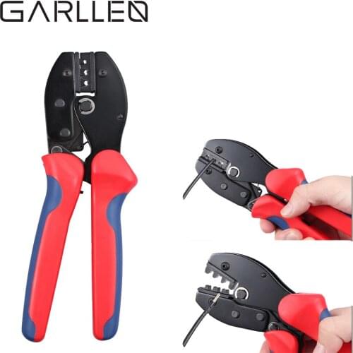 GARLLEN Solar Crimper Ergonomic Designed Plier With Ratcheting Connector For Crimping 2.5/4.0/6.0mm² Pins Professional Crimper