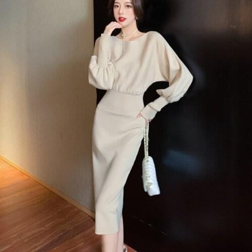 TDVICTORY Fashionable Knitted Dresses