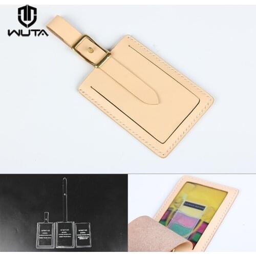 WUTA 837 Acrylic Template for DIY Making Employee Card Holder Photo Frame,Job Card, ID Badges Acrylic Pattern Cutting Template