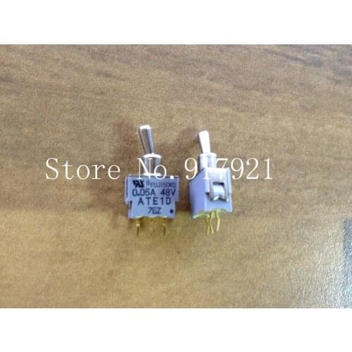 [ZOB] FUJISOKU ATE1D 0.05A 48V Fuji toggle switch tripod gold plated 76Z genuine original --20pcs/lot