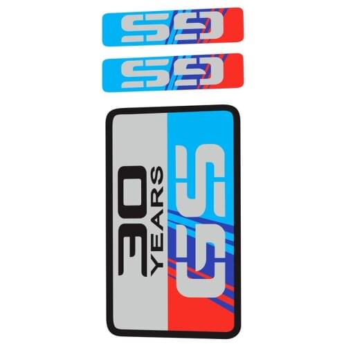 3D GS 30 Years Sticker GS Anniversary Tank Pad Stickers Case for BMW F850GS R1200GS F650GS F800GS F700GS F750GS G310GS 30TH