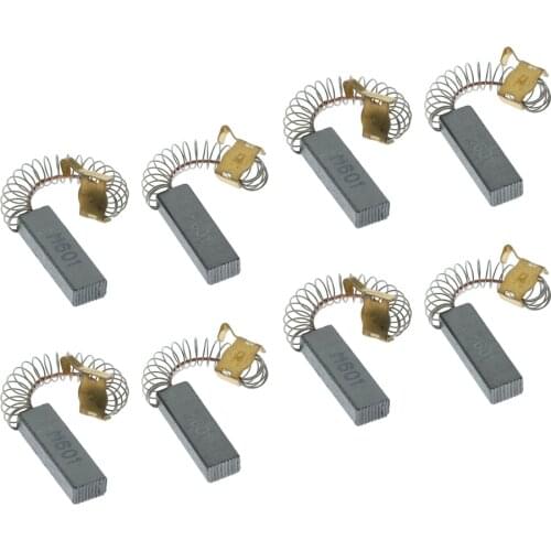 8pcs Repairing Part 32mm X 10mm X 6mm Carbon Brush For Pet Hair Dryer Electric Motor Repairing Part Supplies