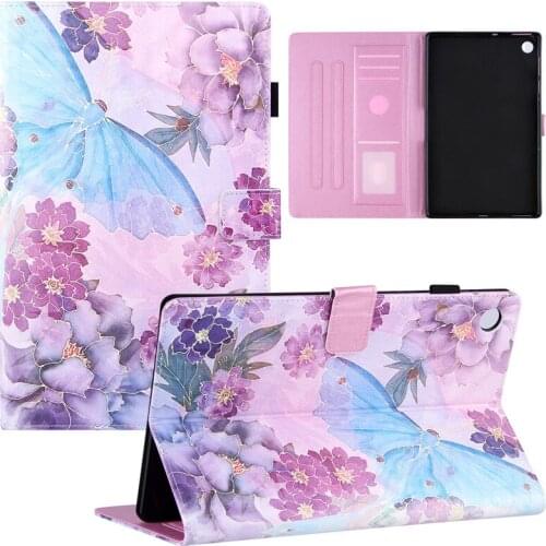 Case For Lenovo Tab 4 10 TB-X304L TB-X304F/N Print Leather Stand Cover For Lenovo Tab 4 10 plus Smart Protective shell Tablet