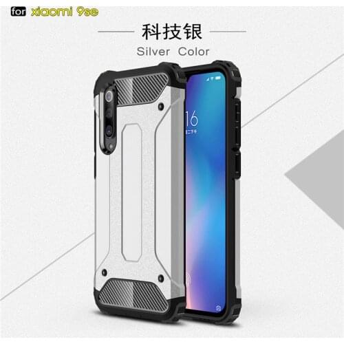Phone Funda For Xiaomi Mi 9 SE Case Cover Anti-knock Silicone Hard Plastic Case For Xiaomi Mi9 SE Mobile Capa For Xiaomi Mi9 SE