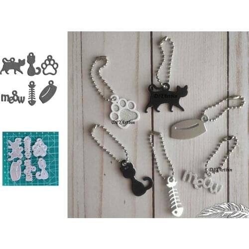 Black Cat Metal Cutting Dies Embossing Scrapbooking Stencil Craft Cut Dies For DIY Card Handmade