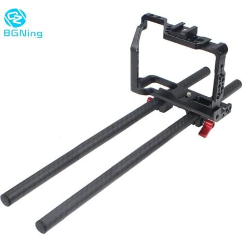 CNC Camera Cage for Fujifilm X-T3 /XT3 /XT2 /X-T2 SLR Photography Stabilizer Rig 15mm Rail Rod Clamp Follow Focus System Support