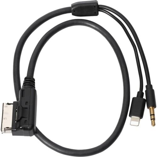 For MMI AMI MDI Music Interface Cable Charger Connector 3.5MM AUX Adapter Cable For VW Phone 6 5 Car Accessory